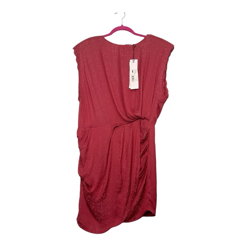 Women’s NWT IRO Dedora ruched mini dress, size 44 (12)